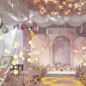 Ball prop bubble <span class=keywords><strong>bridal</strong></span> shower party 5 e 8 teste led light per wedding walkway road leading decoration - Product Image 5