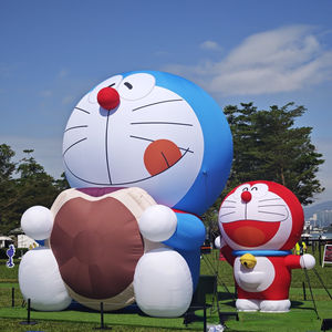 Palloni Gonfiabili LED a Forma di Personaggio per Decorazioni Esterne, Gonfiabili Pubblicitari di Doraemon per Esposizioni Promozionali - Product Image 2