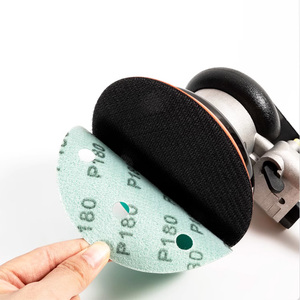 Gốm móc vòng Sanding giấy 1 mét độ dày trung bình tùy chỉnh OEM ô tô đánh bóng Pads sợi gốm đĩa mài mòn - Product Image 2
