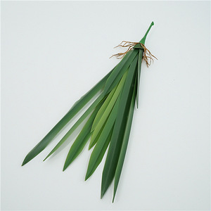 Feuilles d'<span class=keywords><strong>orchidée</strong></span> Dendrobium en PVC de haute qualité, plantes artificielles réalistes, décoration intérieure, aménagement de restaurant, articles de décoration florale - Product Image 2
