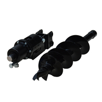 Accessoire de forage pour mini-excavatrice, Foret hélicoïdal pour mini-excavatrice, Foret hélicoïdal, Foret hélicoïdal pour mini-pelle