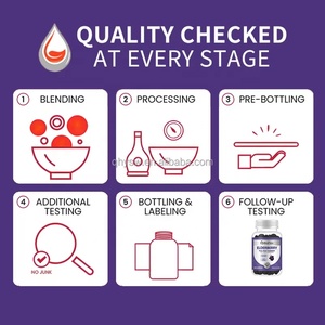 Vanwin Organic Vegan Suplemento Gomitas OEM ODM Etiqueta privada Black Saúco para mejorar el sistema inmunológico para adultos - Product Image 3