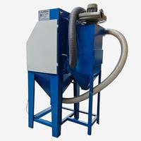 Máquina de arenado en seco manual profesional Cyclone para mantenimiento de moldes de precisión, pulido y acabado de superficies de núcleos de motor