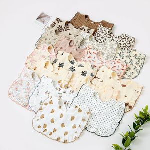 Bib Bayi Muslin, Bib Bandana Bayi, Bib Anti Ludah 100% Katun Unisex untuk Bayi Laki-laki dan Perempuan, Bib Katun Muslin dengan Kancing untuk Bayi yang Sedang Tumbuh Gigi dan Mengeluarkan Air Liur, Berumbai - Product Image 3