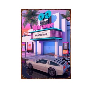 Logotipos Metálicos Personalizados, Pósters Decorativos Vintage para Garaje, Placas Metálicas Retro, Logotipos Metálicos Clásicos de Motocicletas y Autos - Product Image 6