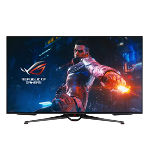 <span class=keywords><strong>ASUS</strong></span> ROG SWIFT จอเล่นเกม PG48UQ 48 '', แบน<span class=keywords><strong>4K</strong></span> FAST IPS 3840x2160(<span class=keywords><strong>OLED</strong></span>) พร้อม450cd/M2 138Hz ที่ออกแบบมาสำหรับนักเล่นเกม - Product Image 1