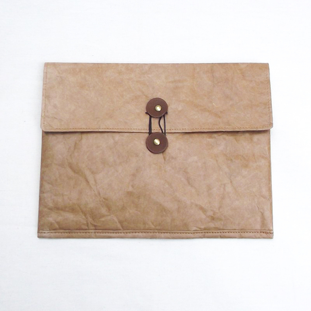 Eco Friendly Ultra Lightweight Tyvek Dupont Paper Sleeve Pouch for iPad
