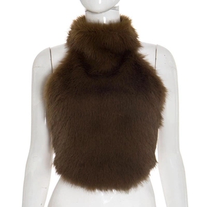 10560 Winter Sey Lit Top sans dos en fourrure sensible pour le cou - Product Image 6