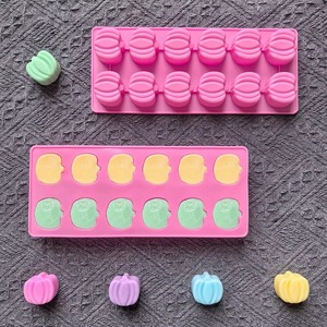 Silicone Pumpkin Cake Mold Mini Candy Fondant Chocolate Mold Halloween Dessert Decorating Tool - Product Image 3