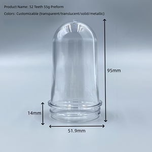Fabricación de preformas de plástico PCO1810 PCO1881, preforma de PET estable para inyección, para fabricantes de bebidas a nivel mundial - Product Image 1