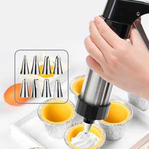 Meilleures ventes : pistolet à crème fouettée <span class=keywords><strong>professionnel</strong></span> en aluminium de 500 ml, distributeur de crème fouettée, <span class=keywords><strong>fouet</strong></span> à crème en aluminium - Product Image 2