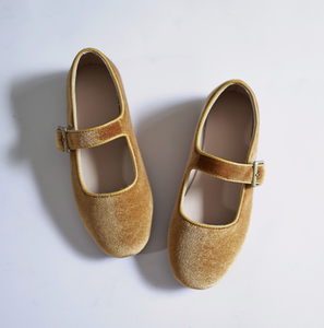 รองเท้าเด็กผู้หญิงแบบแมรี่เจนกำมะหยี่สำหรับงานปาร์ตี้ ชุดเดรสเจ้าหญิงสั่งทำได้ ขายส่งแฟชั่นจำนวนมาก - Product Image 3