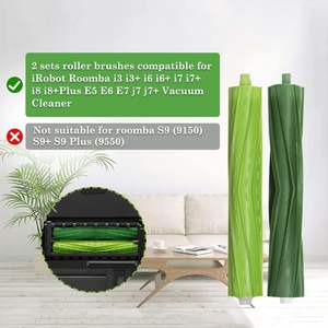 Accessoires de remplacement pour aspirateur <span class=keywords><strong>robot</strong></span> iRobot Roomba Combo E5 E6 E7 : brosses principales, serpillière, sac à poussière, brosse latérale, filtre - Product Image 3