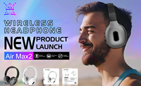 Casque Air Max populaire avec carte SD Casque sans fil personnalisé pas cher pour le sport Casque bandeau le plus récent pour la promotion