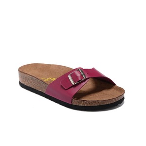 Sandales Birrk Madrido à une bride avec grande boucle métallique, claquettes en liège élégantes et minimalistes pour femmes, <span class=keywords><strong>prix</strong></span> d'usine, vente en gros - Product Image 1