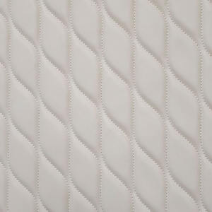 Breathable Faux Leather Car Seat Cover Stitching <strong>Quilted</strong> <strong>Fabric</strong> Embroidery Custom PU Car <strong>Upholstery</strong> Women Sofa Free Sample - Product Image 4