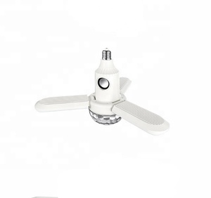 Đèn Âm Nhạc Biến Dạng LED Ba Lá 40W Với Đèn Chiếu Bóng Pha Lê RGB Lớn Và Điều Khiển Từ Xa - Product Image 4