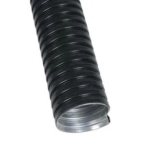 High Quality Custom Wholesale 1-1/4" thick PVC Coated Flexible Conduit metal cable conduit