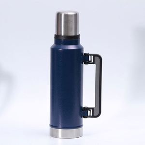 Bouteille isotherme de voyage 1L 1.4L 1.9L en acier inoxydable – Gourde thermos pour camping et randonnée en extérieur - Product Image 5