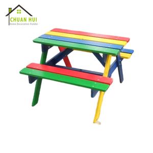 Table de barbecue pour enfants de qualité <span class=keywords><strong>professionnelle</strong></span>, prix imbattable, robuste, en <span class=keywords><strong>bois</strong></span> de sapin, pour parc et jardin, fabriquée en Chine, couleur personnalisable - Product Image 2