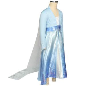 <span class=keywords><strong>Disfraz</strong></span> de Princesa Elsa de Manga Larga para Niñas, <span class=keywords><strong>Disfraz</strong></span> de Cosplay para Fiestas de Cumpleaños, <span class=keywords><strong>Disfraz</strong></span> de Ángel de Hadas, Material de Poliéster - Product Image 4