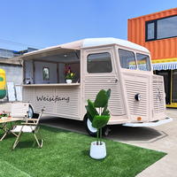 Custom Aangepaste Trailer Met Volledige Keuken Elektrische Mobiele Food Karren Fastfood Trailer Food Truck