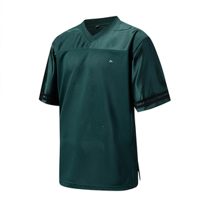 Camiseta Ligera de Primera Calidad, Cómoda, de Secado Rápido, Transpirable, Ecológica, 100% Poliéster, Cuello en V, Nueva Llegada de Verano, Alta Calidad - Product Image 3