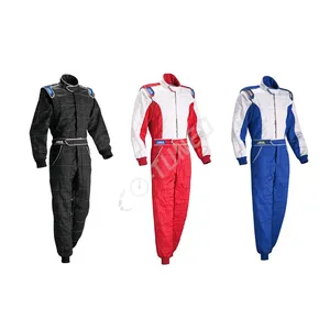 Pakaian Balap GO Kart Jaket F1 Pria Wanita, Jumpsuit Balap Profesional Tahan Air untuk Setelan Balap Drift Mobil