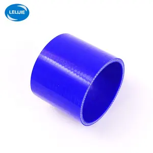 Hoge Auto Prestaties Straight Siliconen Slang 3 "76Mm Zwart Rood Blauw Intercooler Koppeling