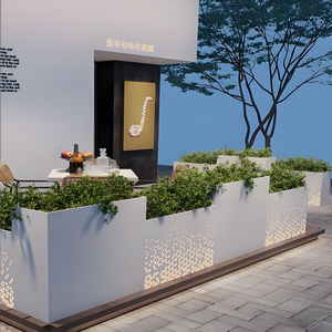 Boîtes à fleurs sur mesure disponibles, adaptées à une utilisation dans les balcons, les espaces publics des villas, les centres de jardinage et autres lieux. - Product Image 2