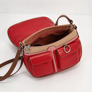 Color Block <b>Women</b> Crossbody <b>Bag</b> Multi Pocket Design Adjustable Strap Casual Shoulder Purse <b>For</b> Daily Use - Product Image 3