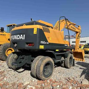 Excavatrice sur pneus d'occasion Hyundai 150W-9S 210W-7 210W-9 220LC 305LC Moteur Cummins Modèle 2022 Bonne qualité - Product Image 1