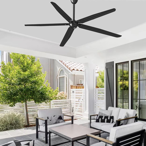 Ventilador de Techo Industrial WEIYU de Zhejiang, Ventiladores de Techo Pequeños HVLS para Exteriores, para Cabañas y Carpas - Product Image 4