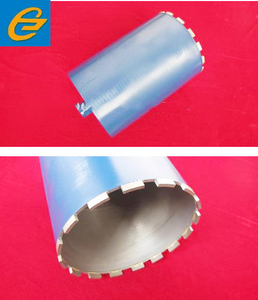 Broca de núcleo de <span class=keywords><strong>diamante</strong></span> de pared delgada de 51mm para hormigón con longitud de tubería de 450mm - Product Image 3