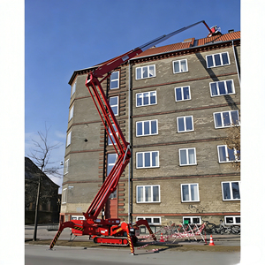 Spider 8-20m Faltbare Gelenk-Anhänger-Hebebühne Abschleppbare Teleskop-Arbeitsbühne - Product Image 5