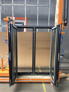 Khung Nhôm Màu Xám Cho Cửa Sổ Kính Nhôm Cửa Sổ Nghiêng Cửa Sổ Nhôm Tráng Men Ba - Product Image 5