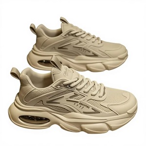 Zapatillas Deportivas Casuales Transpirables Ligeras con Cordones, Parte Superior de Malla, Diseño Sólido, para Primavera/Verano, con Entresuela de Goma y Suela Exterior de Goma - Product Image 3