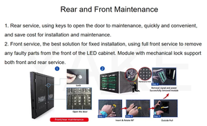 Ngoài trời độ sáng cao hai mặt không thấm nước <span class=keywords><strong>LED</strong></span> Video <span class=keywords><strong>Panel</strong></span> tường p2.5 P4 P8 p2.976 quảng cáo kỹ thuật số màn hình hiển thị - Product Image 5