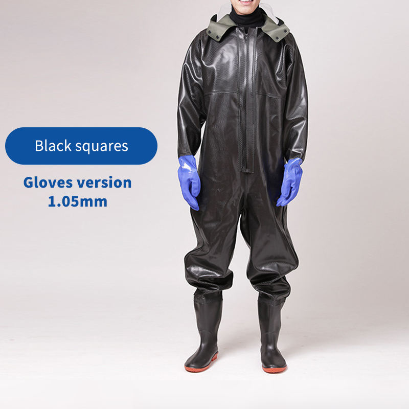 Noir à carreaux (gant version)