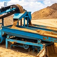 Souffleur à sec pour or alluvial durable avec pompe à moteur, haute récupération, pour l'exploitation minière en Amérique du Sud, 380V/220V, facile à utiliser