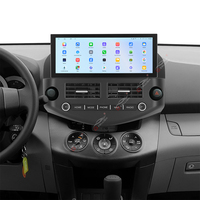 Gerllish Android Auto pour Toyota RAV4 3 XA30 2005 - 2013 Car Radio Multimedia Stereo Video Player NAVI GPS 4G WIFI Head Unit