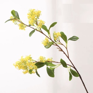 Rama de Osmanthus MSH con Alambres en el Interior, Flor de Osmanthus Artificial con Aroma - Product Image 6