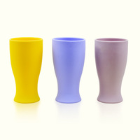Gobelet à bière en silicone résistant à la chaleur et incassable |   Mug à boire résistant aux hautes températures |   Gobelet à boisson portable léger