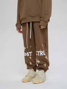 กางเกงวอร์มขายาวทรงตรงขากว้างเอวยางยืดผ้าหนา 500 GSM สไตล์สตรีทแวร์สำหรับผู้ชาย ผลิตโดย Manufacturer - Product Image 3