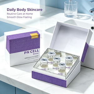 รับผลิตแบรนด์ส่วนตัว PN CELL ชุดเซรั่มบำรุงผิวหน้าสูตรเข้มข้น บรรจุขวดพร้อมกล่องของขวัญ - Product Image 4