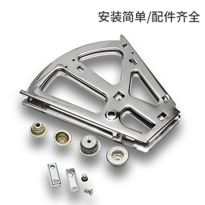 Accesorios de ferretería para zapatero abatible Yuyao: Placa inclinada de hierro pintado para gabinetes - Product Image 3