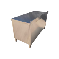Armoire en acier inoxydable de qualité commerciale avec trois tiroirs pour l'organisation et la préparation des aliments dans les cuisines professionnelles