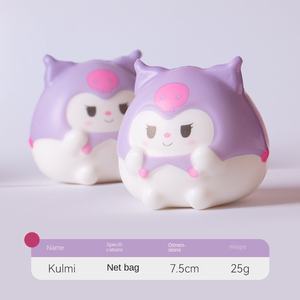 Jouets anti-stress Kawaii à succès, décorations de dessins animés unisexes, jouet Fidget <span class=keywords><strong>Spotify</strong></span> <span class=keywords><strong>Premium</strong></span>, cadeaux mignons en matériau PU, garçons filles en gros - Product Image 4
