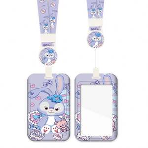 Stella-Lous Anime porte-carte lanière Anti-perte nom Badge Bus travail carte d'identité étui avec lanière - Product Image 2