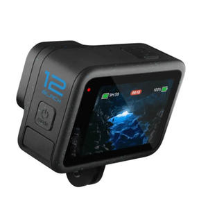 กล้องแอคชั่น GO PRO HERO12 Black รุ่นดั้งเดิม พร้อมระบบกันสั่น สำหรับมอเตอร์ไซค์และจักรยาน บันทึกวิดีโอการเล่นกีฬา - Product Image 1